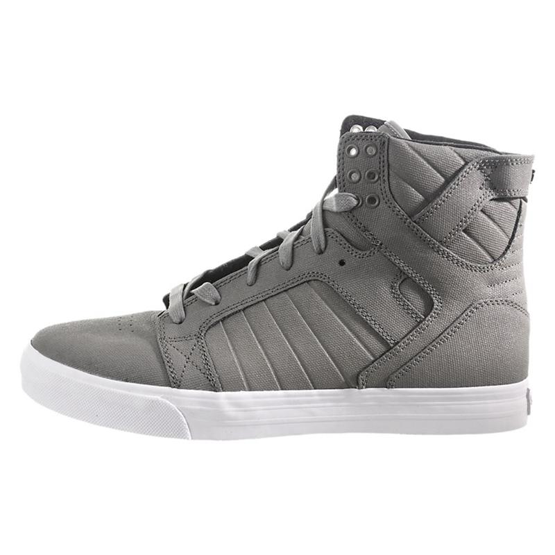 Zapatillas Altas Supra Argentina Hombre - SKYTOP Gris (YTKCI-8490)